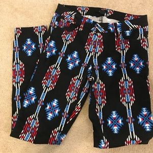 Tribal Skinny Jeans